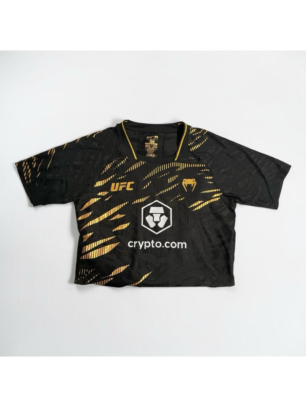 UFC Fusion Venum Fight Night Walkout Jersey Women Champion  Athletic Top M